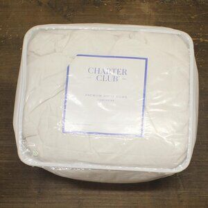 Charter Club Down Medium Weight Comforter FEDC0820WK White King